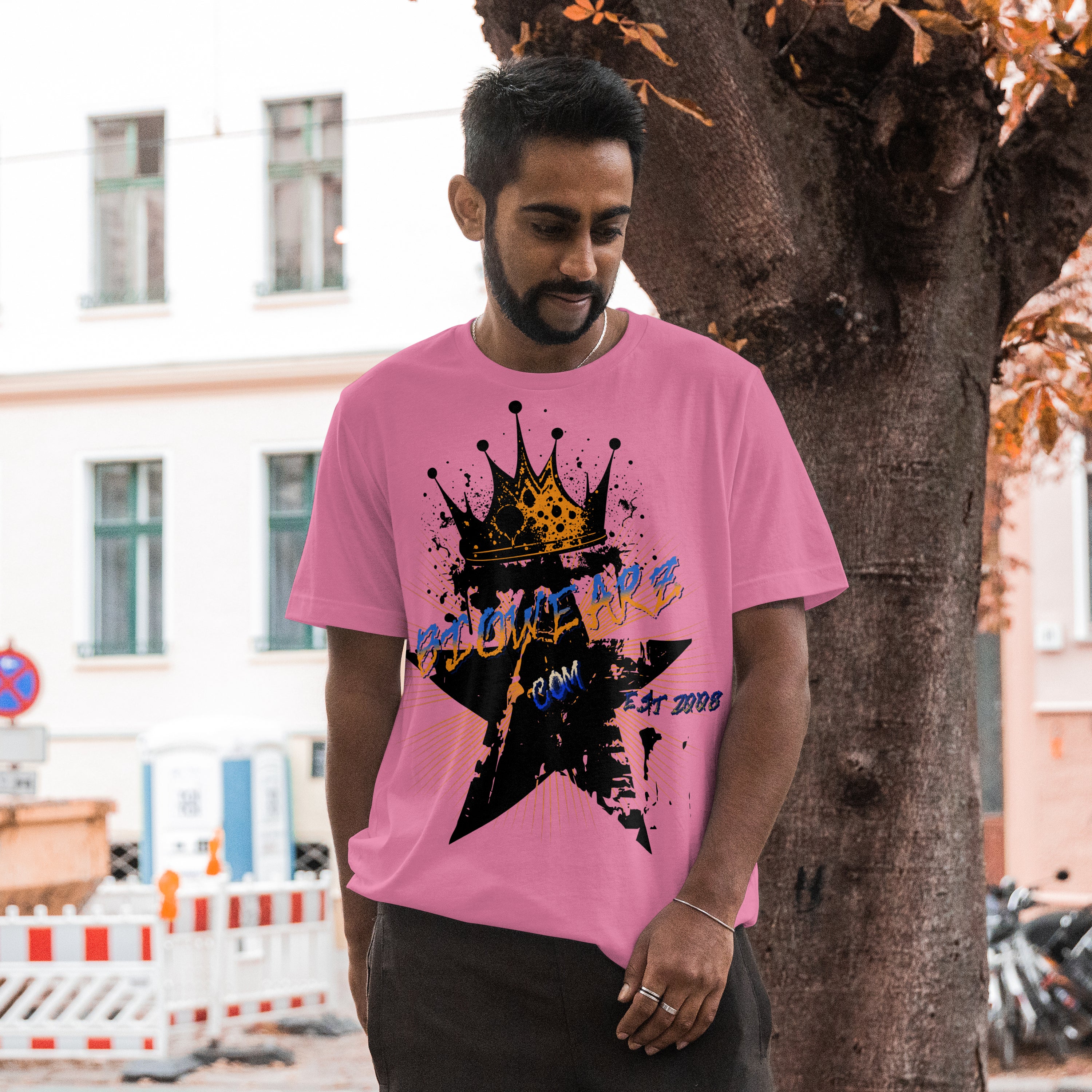 Star King Blue & Yellow (Charity Pink)