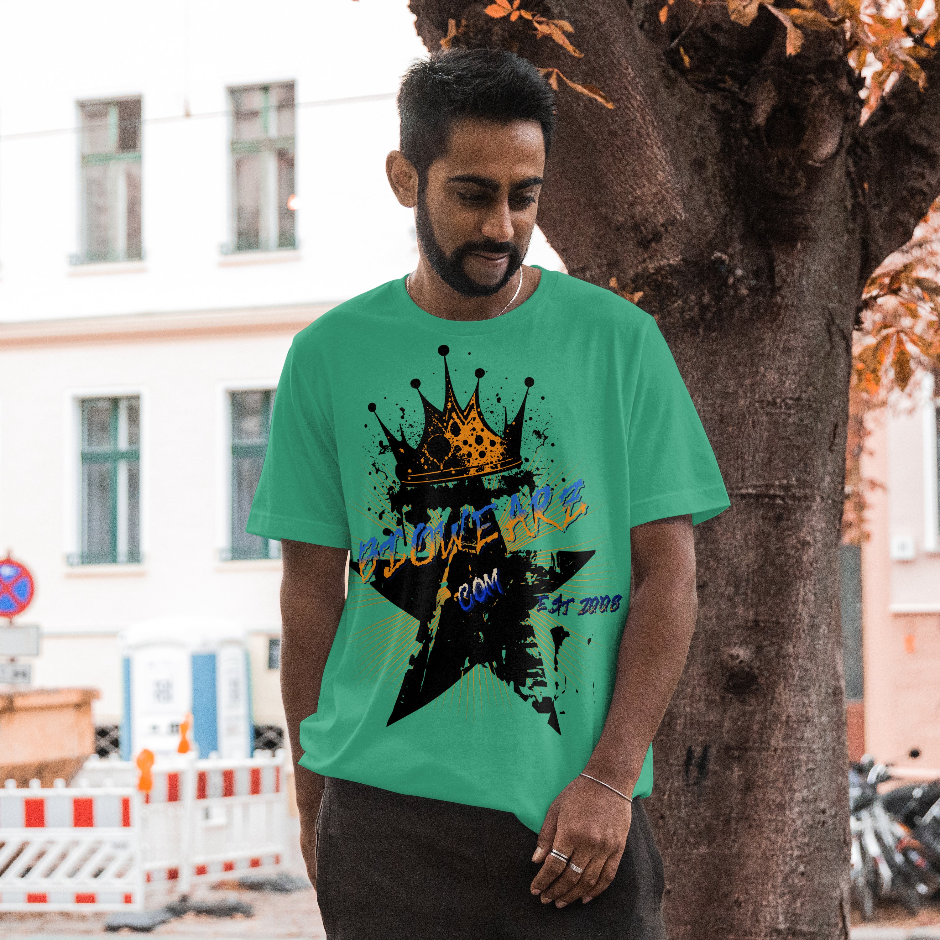 Star King Blue & Yellow (Kelly Green)