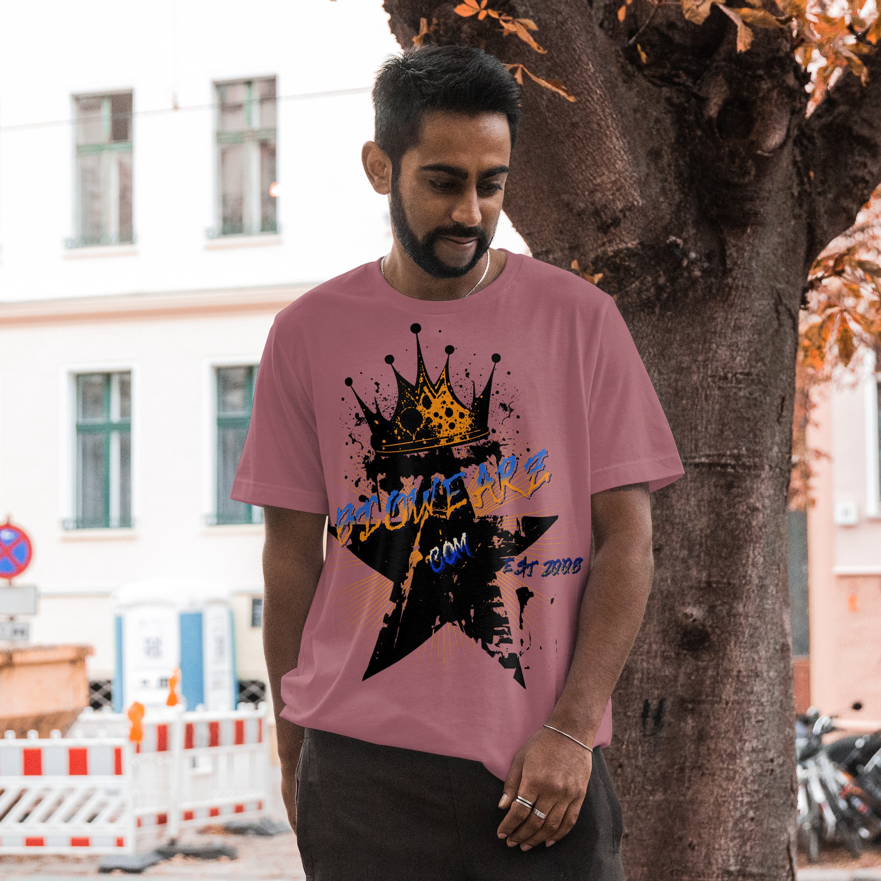 Star King Blue & Yellow (Plum Rose)