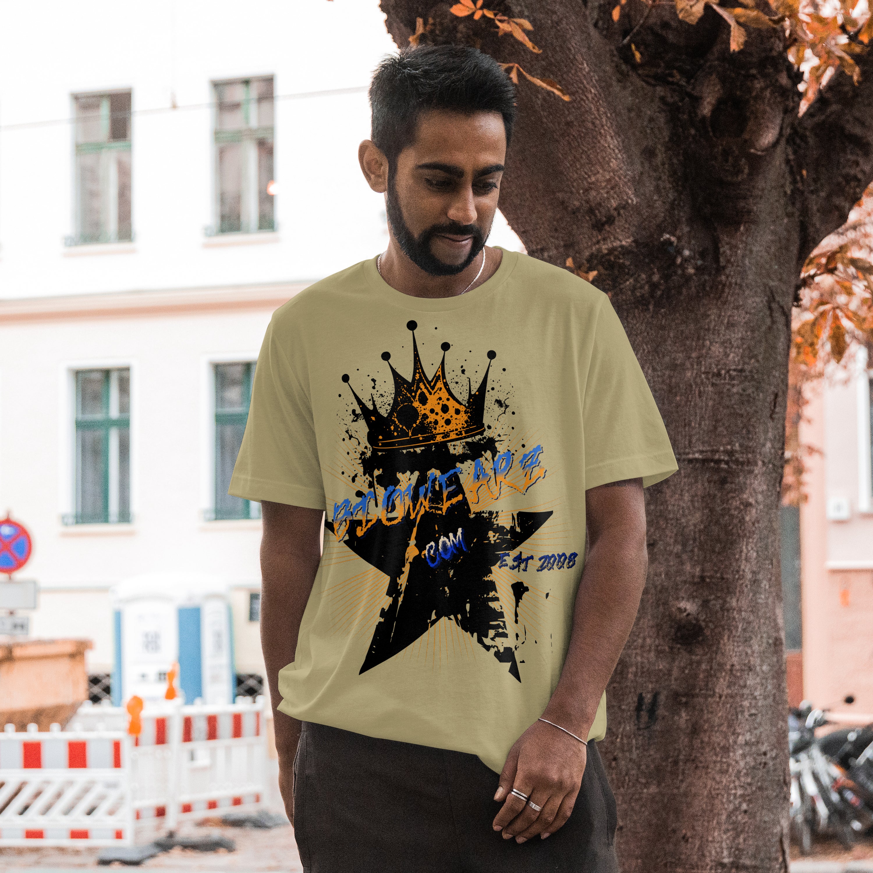 Star King Blue & Yellow (Vegas Gold)