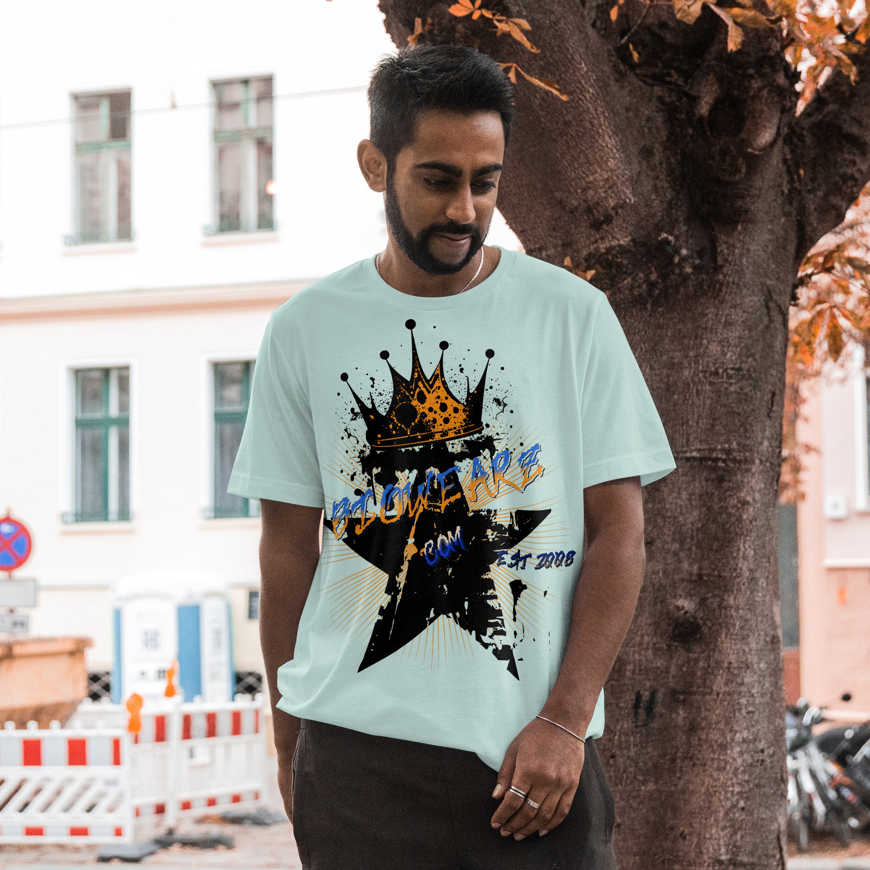 Star King Blue & Yellow (Teal Ice)